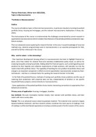 Syllabus Topics in Macroeconomics - Hintermaier