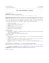 Syllabus Econometrics and Statistics - Scherer