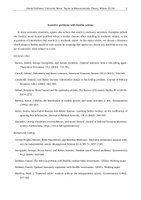 Syllabus Topics in Microeconomic Theory - Kraehmer