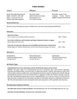 CV Fabio Stohler