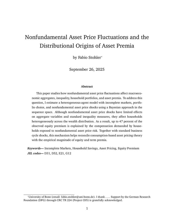 Job Market Paper Fabio Stohler