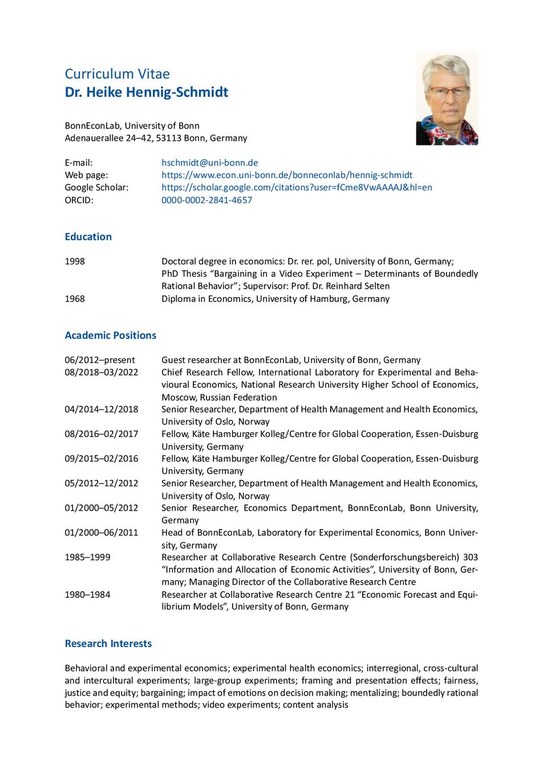 Curriculum Vitae