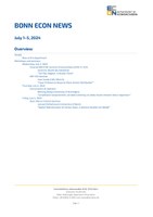 Bonn Econ News 2024 Week 27 (July 1–5)