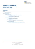 Bonn Econ News 2025 Week 42 (October 13–19)