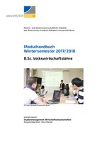 Modulhandbuch B.Sc. VWL WiSe 2017/18