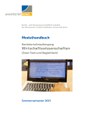 Modulhandbuch Wiwi 2-Fach/Begleitfach SoSe 2021