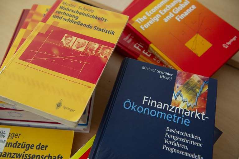 Finanz- und Ökonometrielehrbücher