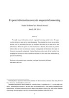 Ex post information rents in sequential screening.pdf