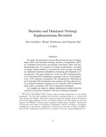 Bayesian and Dominant Strategy Implementation Revisited