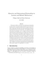 Allocative and Informational Externalities in Auctions and Related Mechanisms