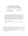 Innovation Races and the Strategic Role of Cash Holdings: Evidence from Pharmaceutical Patents