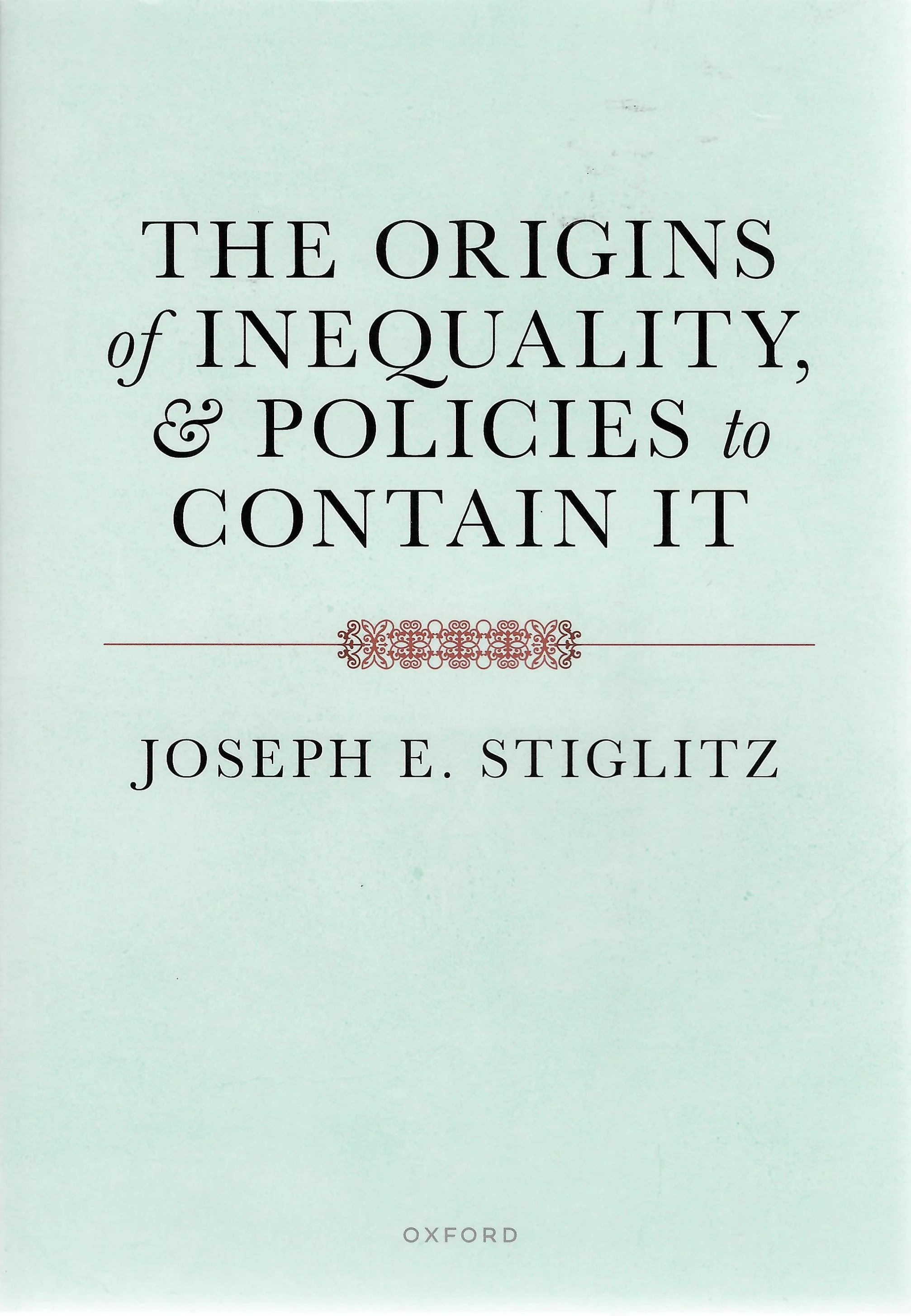 Stiglitz, The origins.jpg
