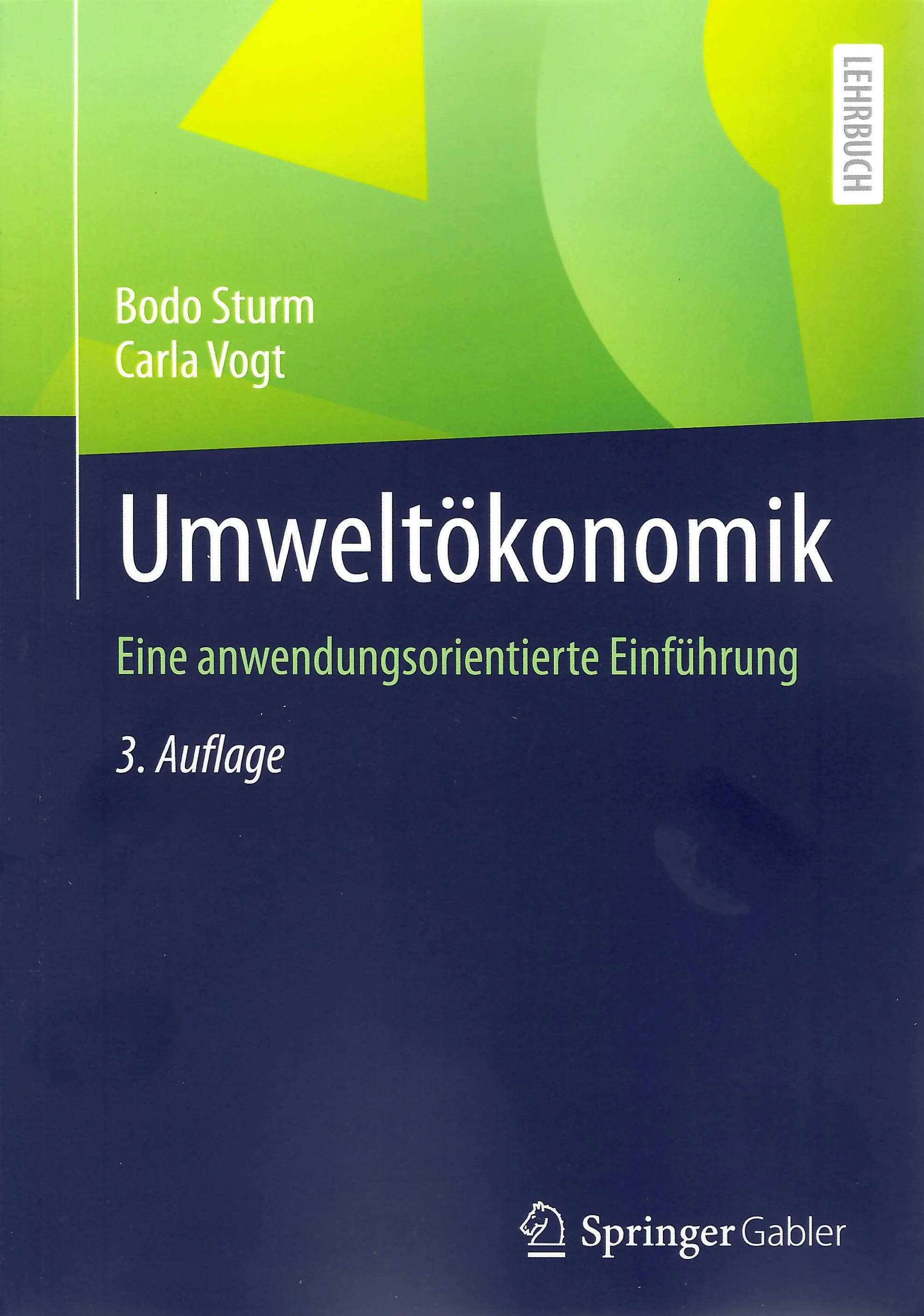 Sturm, Umweltökonomik 3. Aufl..jpg