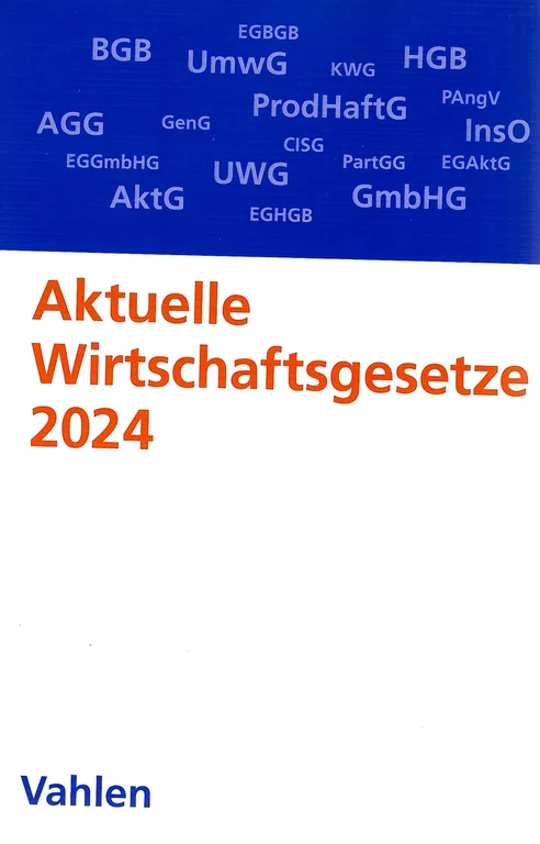 Vahlen, Wirtschaftsgesetze.jpg